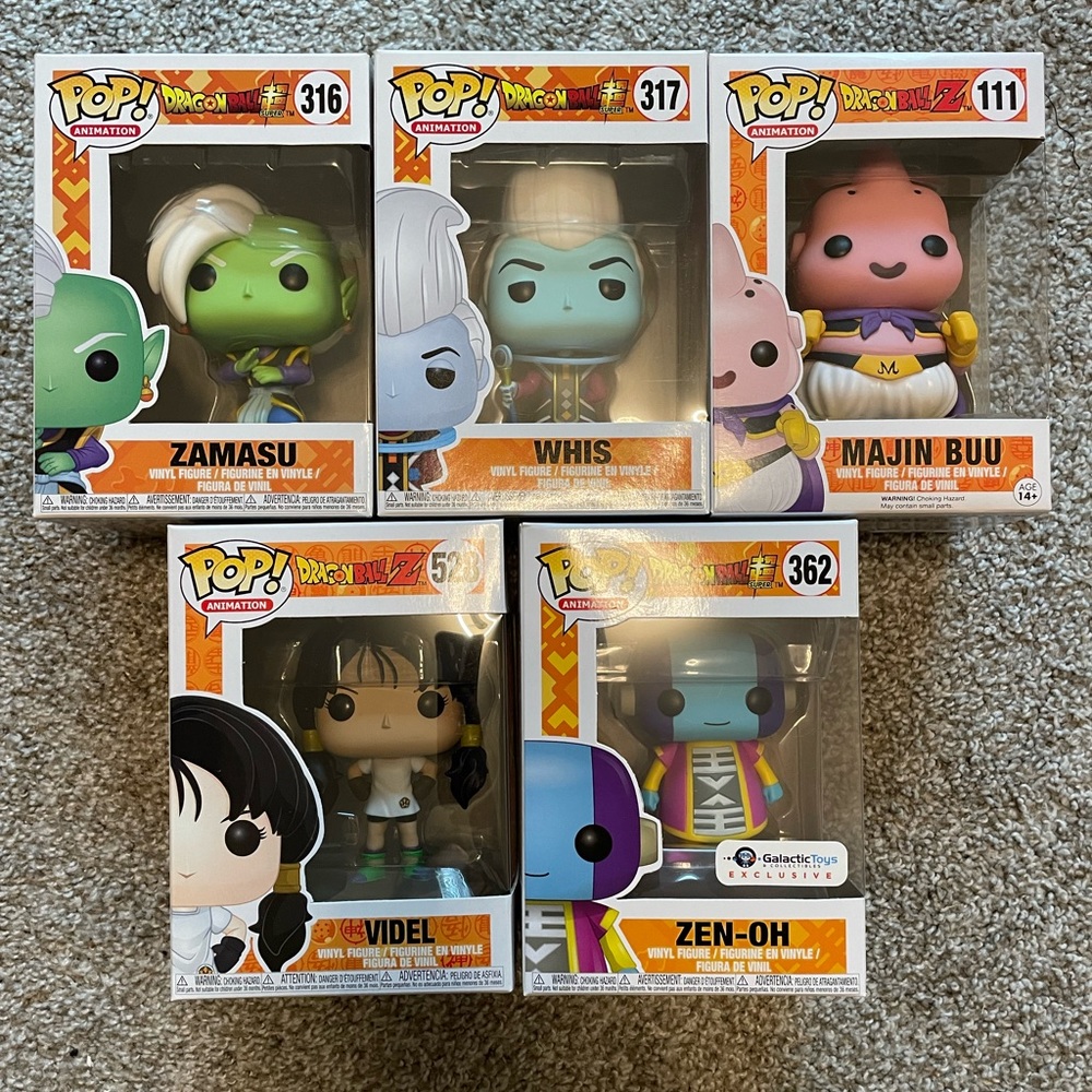 Funko DBZ bundle